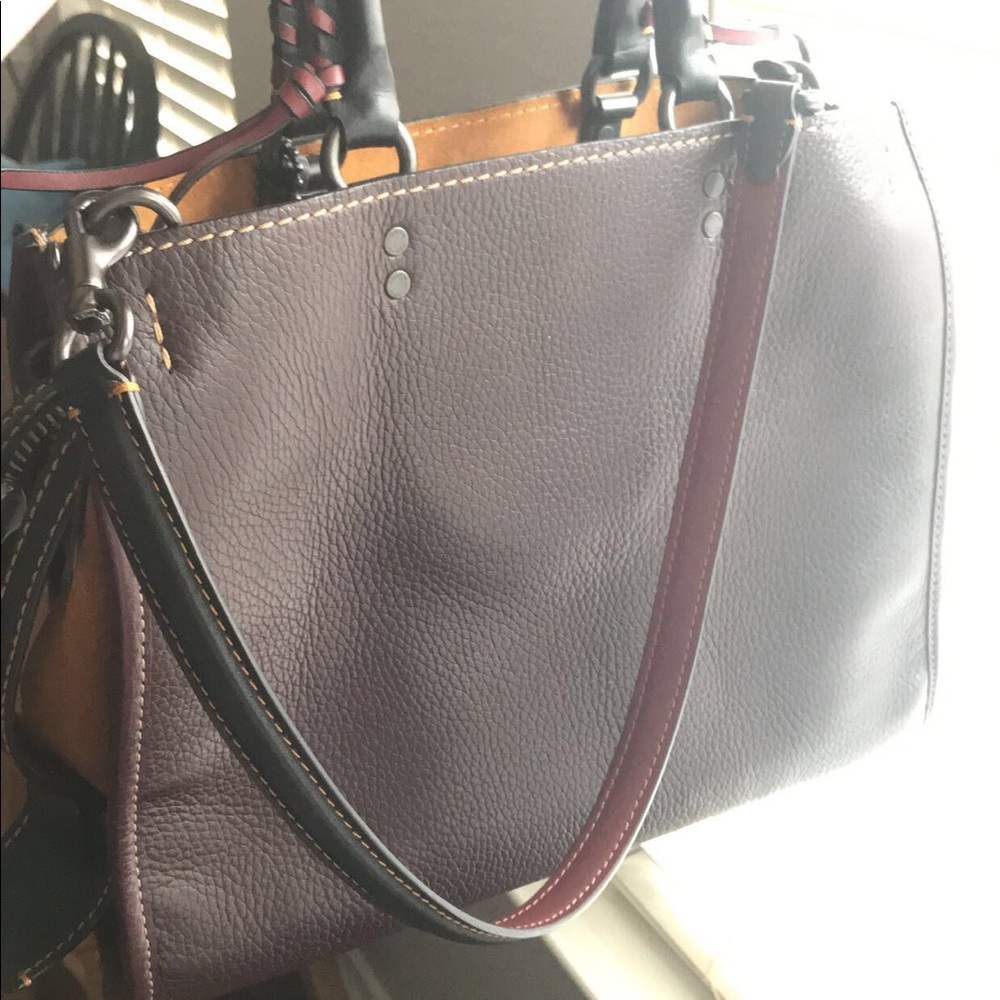 Coach Rogue w/ Whipstitch Handle